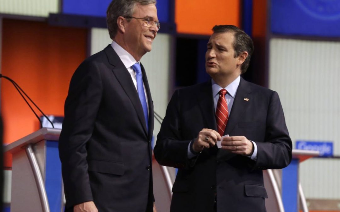 CRUZ PICKS UP JEB! AND CLUB FOR GROWTH