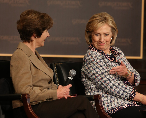 LAURA BUSH FOR HILLARY?