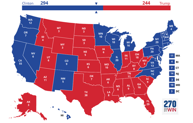 50 Days To Go: Clinton’s Lead Collapses