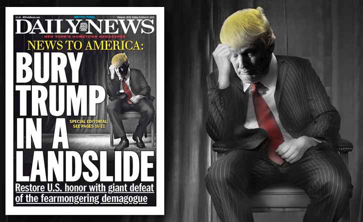 NY Paper: Bury Trump In A Landslide