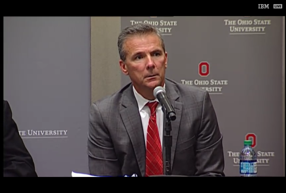 Meyer Suspended For 3 Games, Apologizes To Buckeye Nation