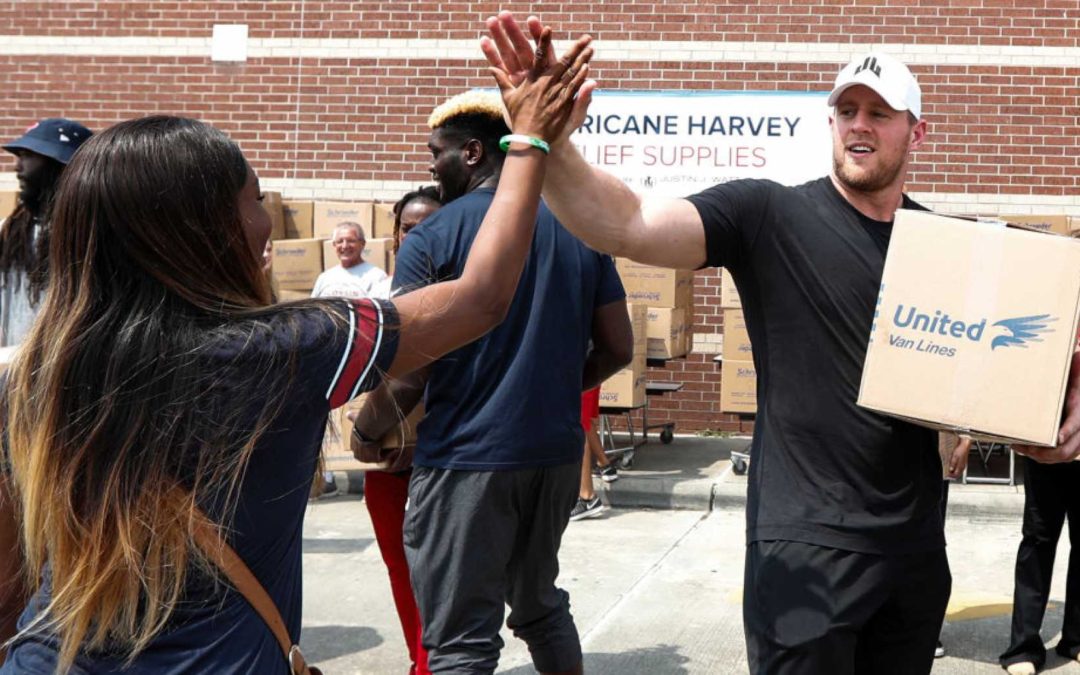 JJ Watt Raises Millions For Hurricane Harvey Victims