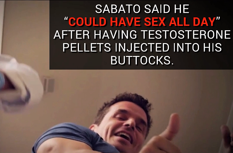 Sabato, Jr. Gets Testosterone Pellets, Faces Uphill Bid For Congress