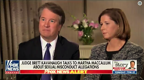 Kavanaugh Makes Tearful Appearance On Fox News