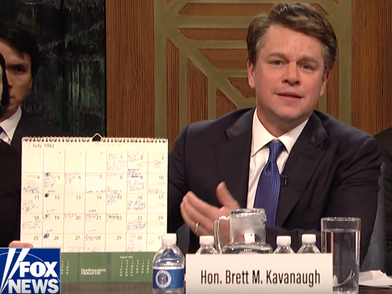 Damon As Kavanaugh Opens New Season Of SNL – Trump Hated It