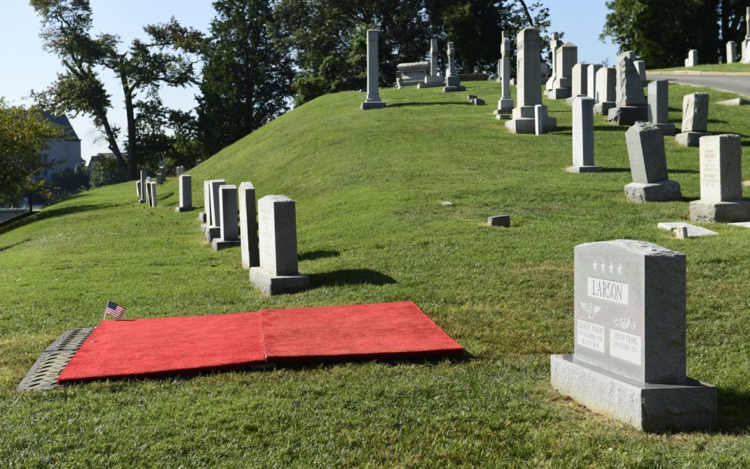 McCain Burial Spot Now Silent