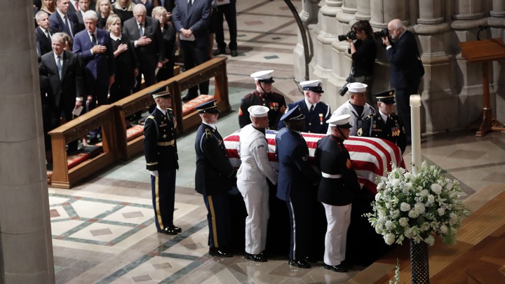 McCain’s Funeral Reminds Americans Of Pre-Trump Era