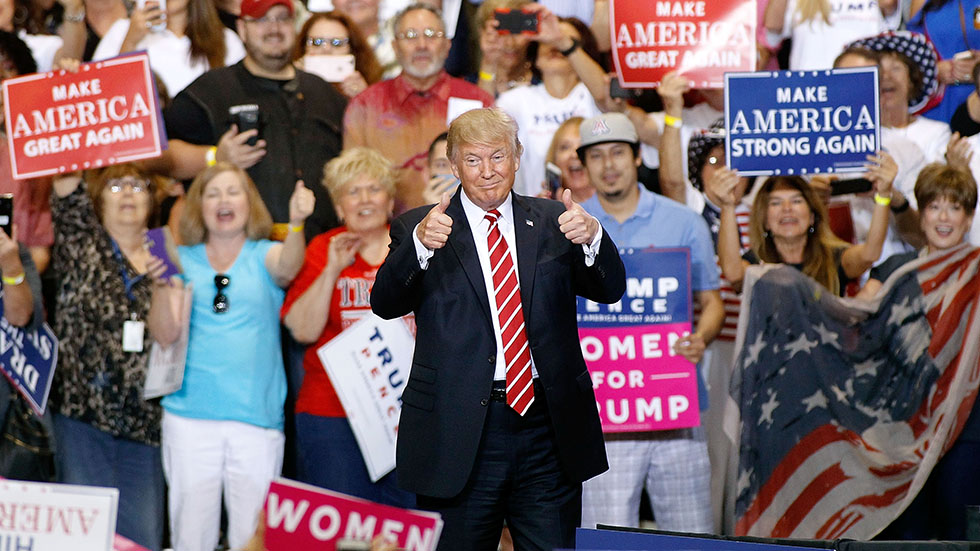 Trump To Campaign In 8 States Over Next 8 Days – Just Call Him “Campaigner In Chief”