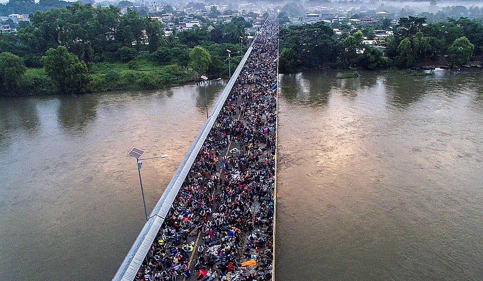 Heading To The US Border – Thousands Of Migrants Begin Quest Through Mexico