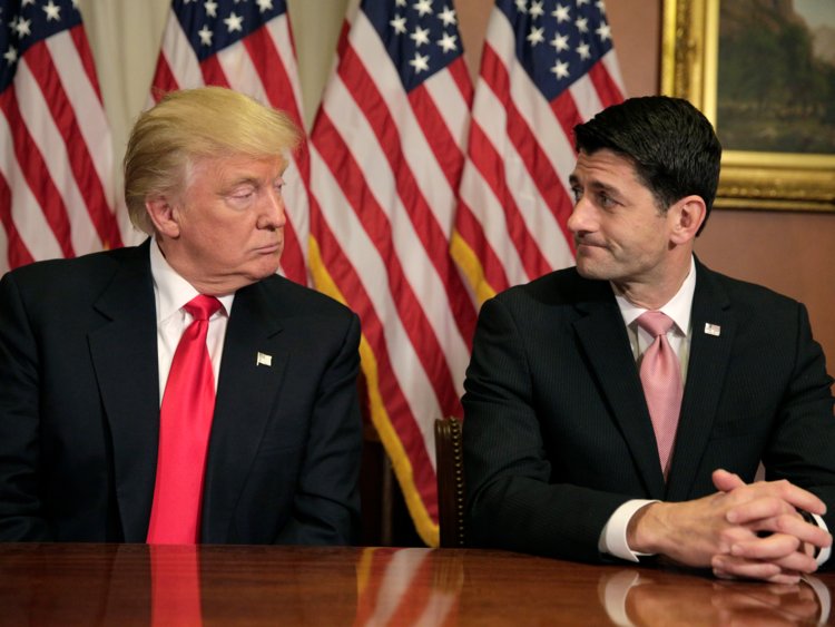 Trump Slams Ryan As GOP Message Collapses With 6 Days To Go