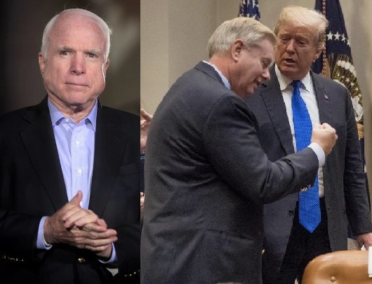 After A Week Of Letting Trump Vilify McCain For Dossier, Lindsey Graham Finally Confesses He Did It