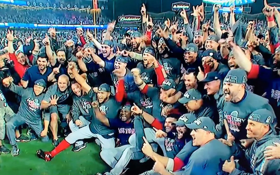 BOSTON STRONG! Boston Red Sox Win 2018 World Series