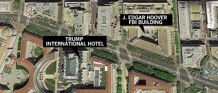 Trump Intervened To Kill FBI Headquarters Move – Democrats Claim To Protect Hotel’s Bottom Line