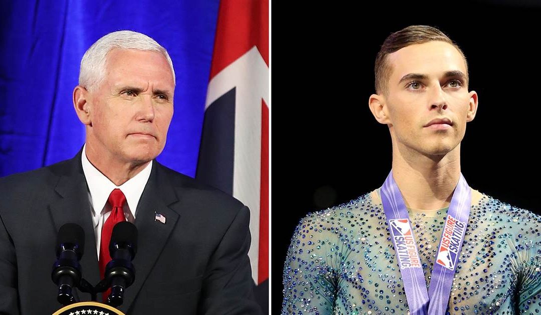 Adam Rippon Took On Pence, Now He Wants You To Vote