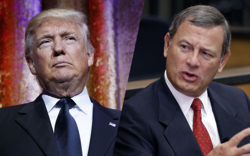 Chief Justice John Roberts Offers Extraordinary Rebuke Of Trump – “Independent Judiciary Is Something We Should All Be Thankful For”