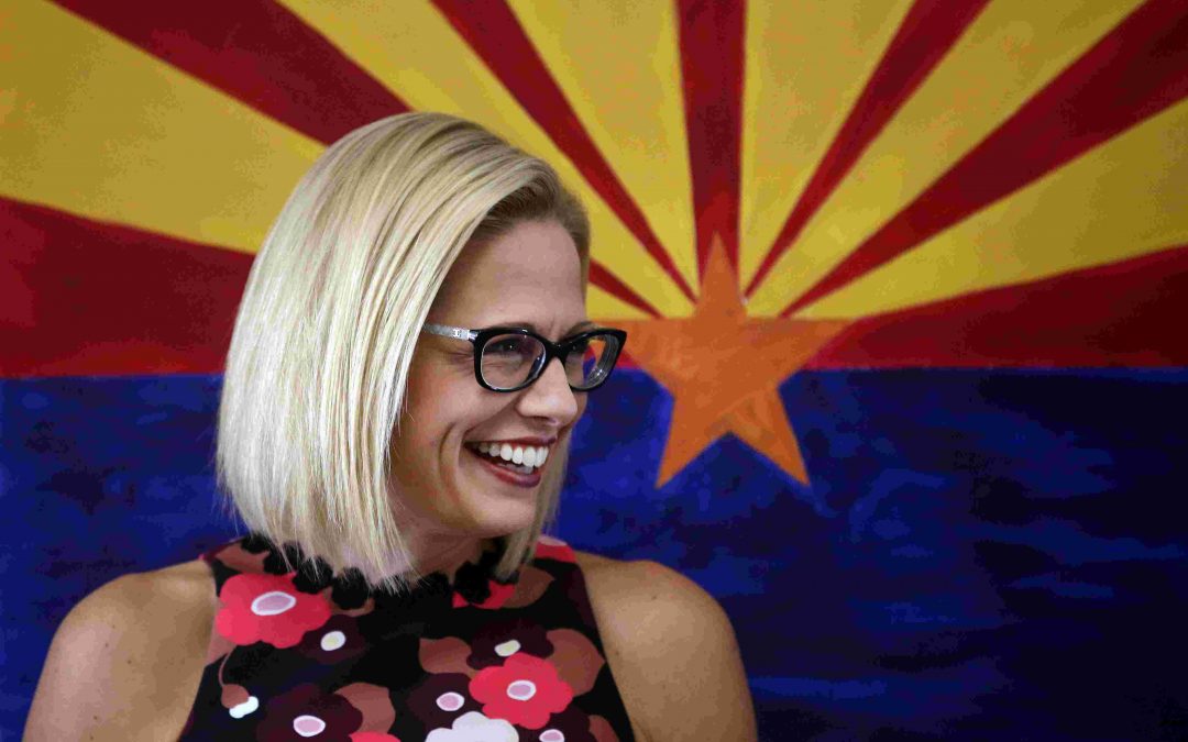 ELECTION ALERT: Kyrsten Sinema Elected Senator From Arizona – Makes History, First Democrat Elected In 30 Years & First Woman Ever Elected