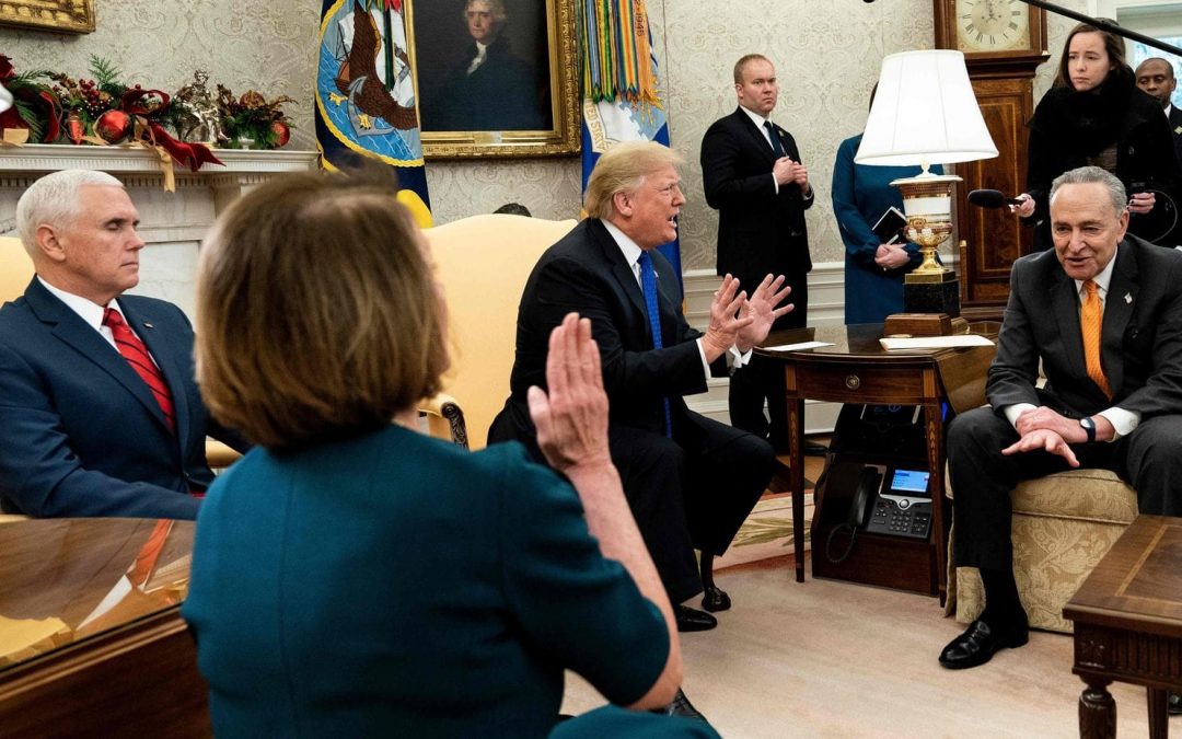 Extraordinary Showdown – Trump Tells Democratic Leaders “I Will Shut Down The Government”