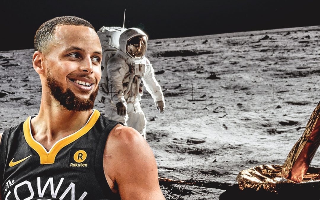 NBA Superstar Stephen Curry Claims Moon Landing Was Fake – Insults Astronauts, NASA Responds