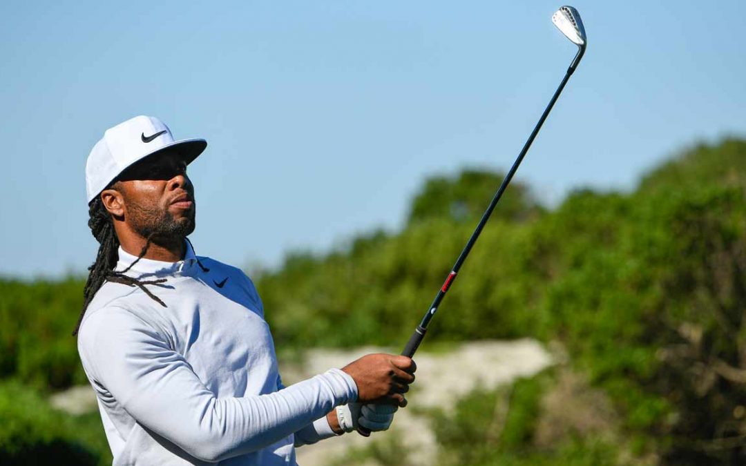 Football Great Larry Fitzgerald Makes Hole-In-One While Golfing With Barack Obama