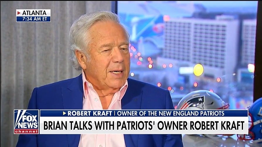 Patriots Owner Robert Kraft Goes All In For Trump & Murdoch On Fox News