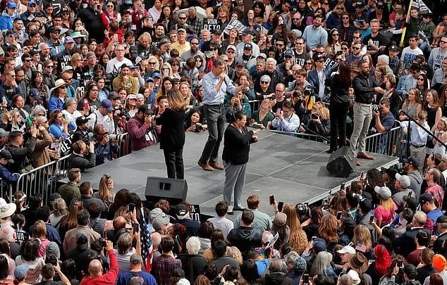 ELECTION 2020: Beto O’Rourke Takes It To Trump At Rally On US/Mexico Border