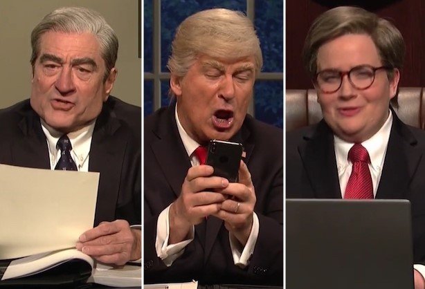 SNL: Trump, Mueller & Barr Interpret the Final Report Very, Very Differently