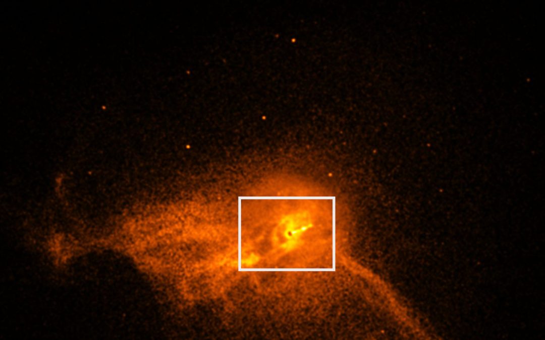 SCIENCE: Our First Image Of A Black Hole 55 Million Light-Years From Earth