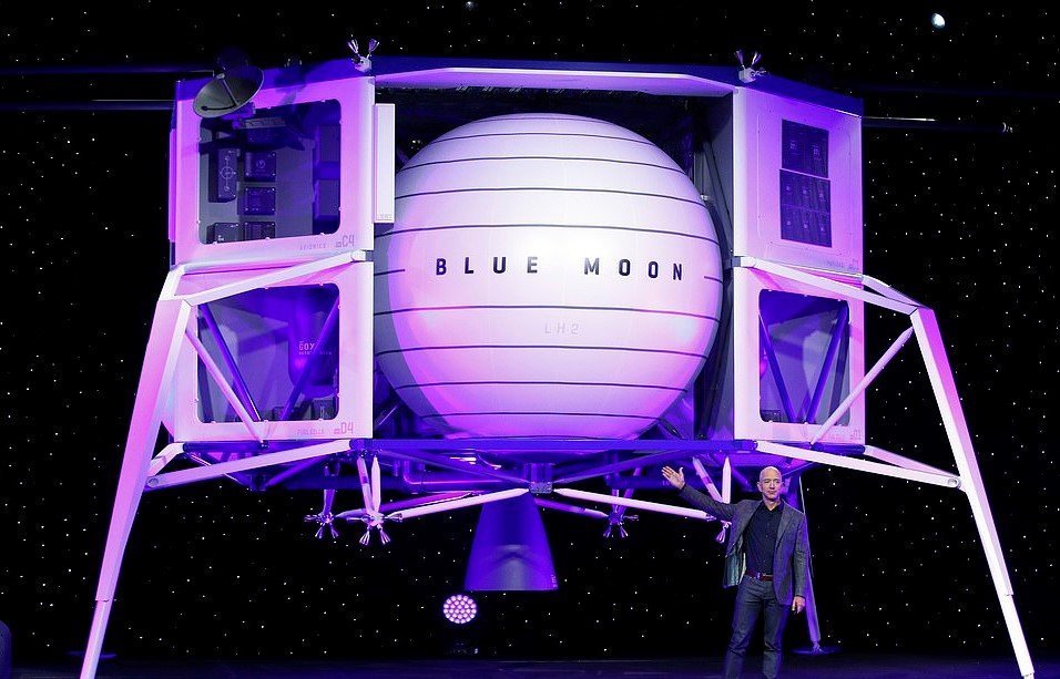 Bezos Introduces “Blue Moon” – NASA Scrambles To Meet Trump 2024 Goal To Get Back To Moon