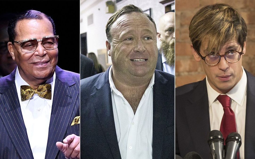 Farrakhan, Yiannopoulos, Jones, Infowars & Other Hateful Pages now BANNED From Facebook