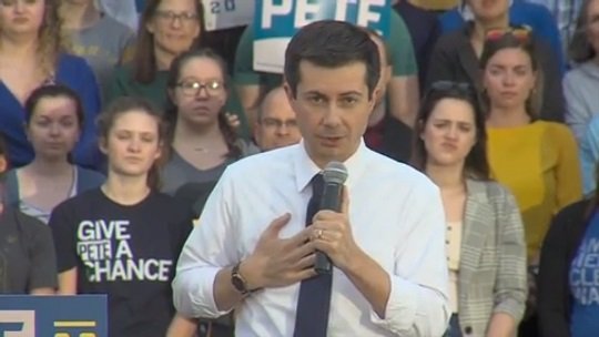 Christian Hecklers Interrupt Buttigieg’s Speech – “I Served in Afghanistan To Defend Your Freedom Of Speech”