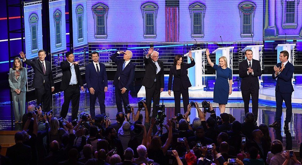 ELECTION 2020:  Harris Tears Into Biden Over Race – 2nd Democratic Debate Produces Fireworks