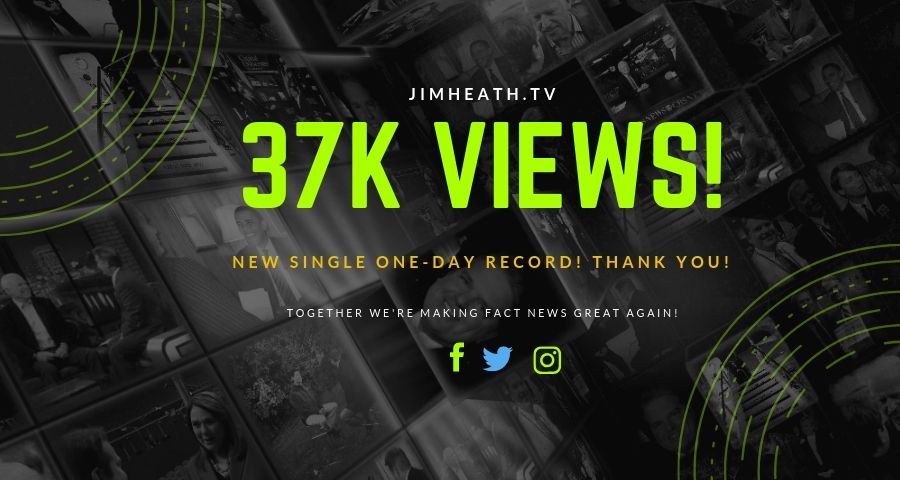 JimHeath.TV Breaks Single Day Record Views – Over 37K On A Saturday!