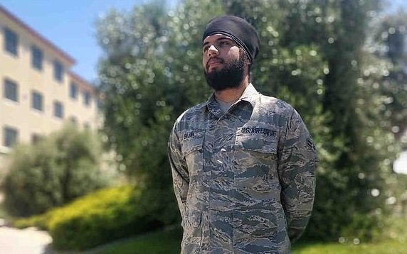 Air Force Allows Sikh Airman To Wear Turban & Beard While Serving