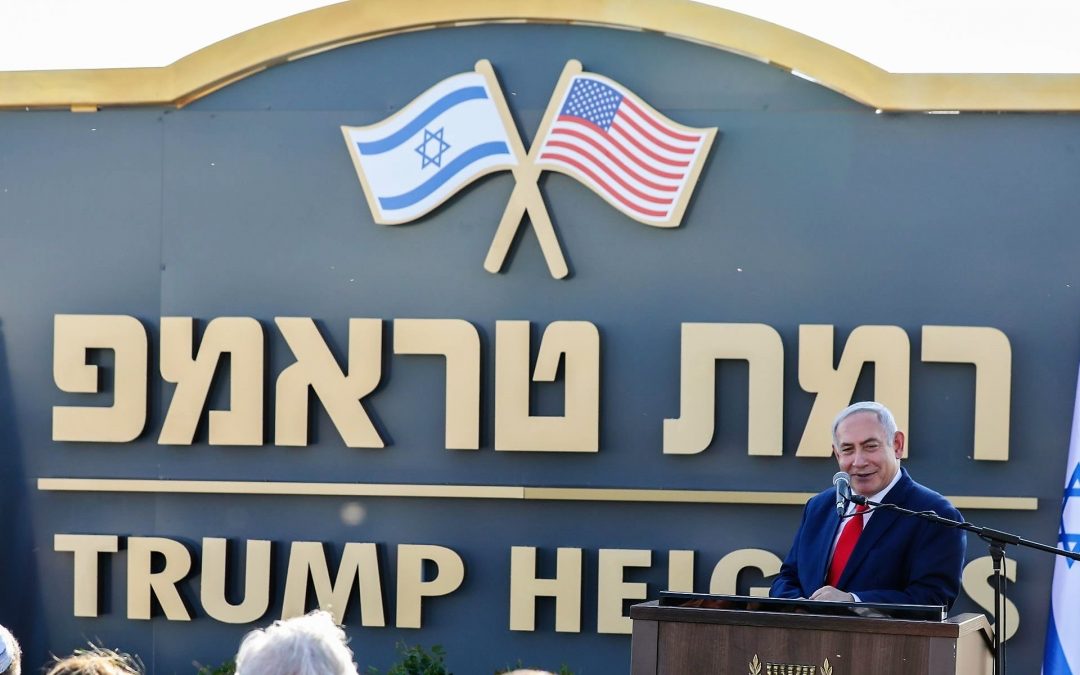 Netanyahu Unveils “Trump Heights” In Newest Settlement Of Golan Heights