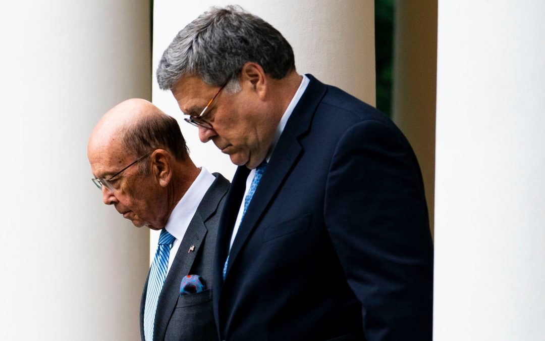 House Votes To Hold Barr & Ross In Criminal CONTEMPT Of Congress