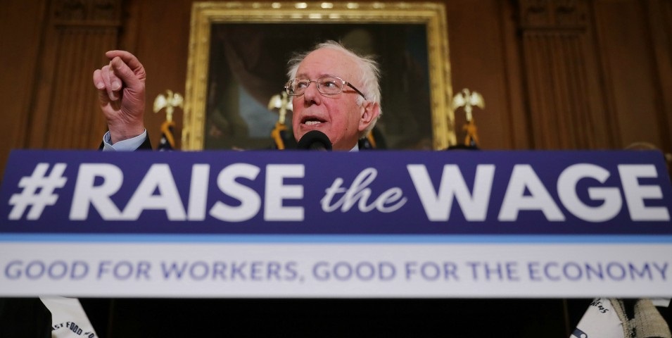 ELECTION 2020: Sanders Campaign Workers Demand $15 Hourly Pay He’s Proposed For Employees Nationwide