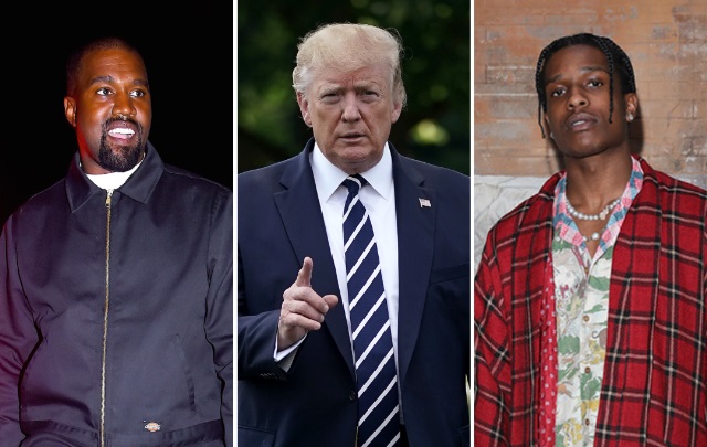 The Power Of Kanye – Trump Calls Sweden’s PM To “Personally Vouch” For A$AP’s Bail