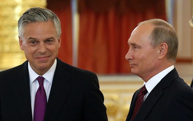 “DON’T TRUST PUTIN” – Warning Jon Huntsman Tells Trump As He Quits As US Ambassador