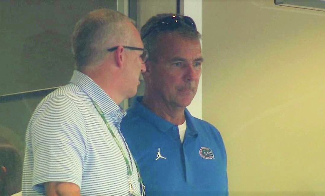 Urban Meyer Wears Florida Shirt Saturday Night – Still On Ohio State’s Payroll