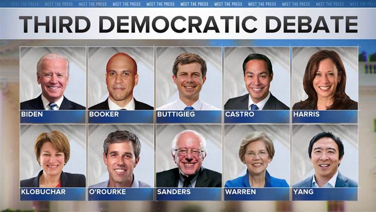 ELECTION 2020:  Ten Democrats Qualify For Next Debate – One Night Event Eliminates Half The Field