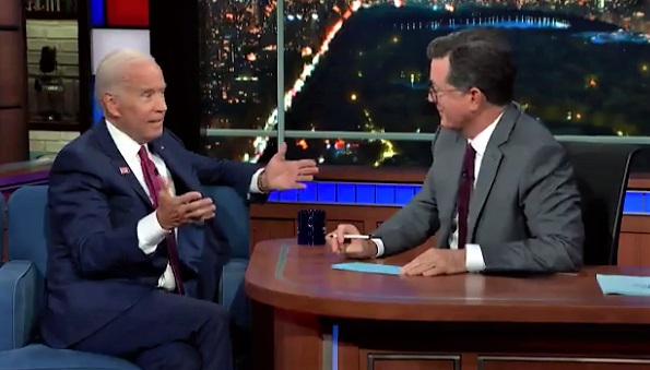 Colbert Asks Biden: “Are You Going Nuts?” – Former VP Shares Laughs On Late Night