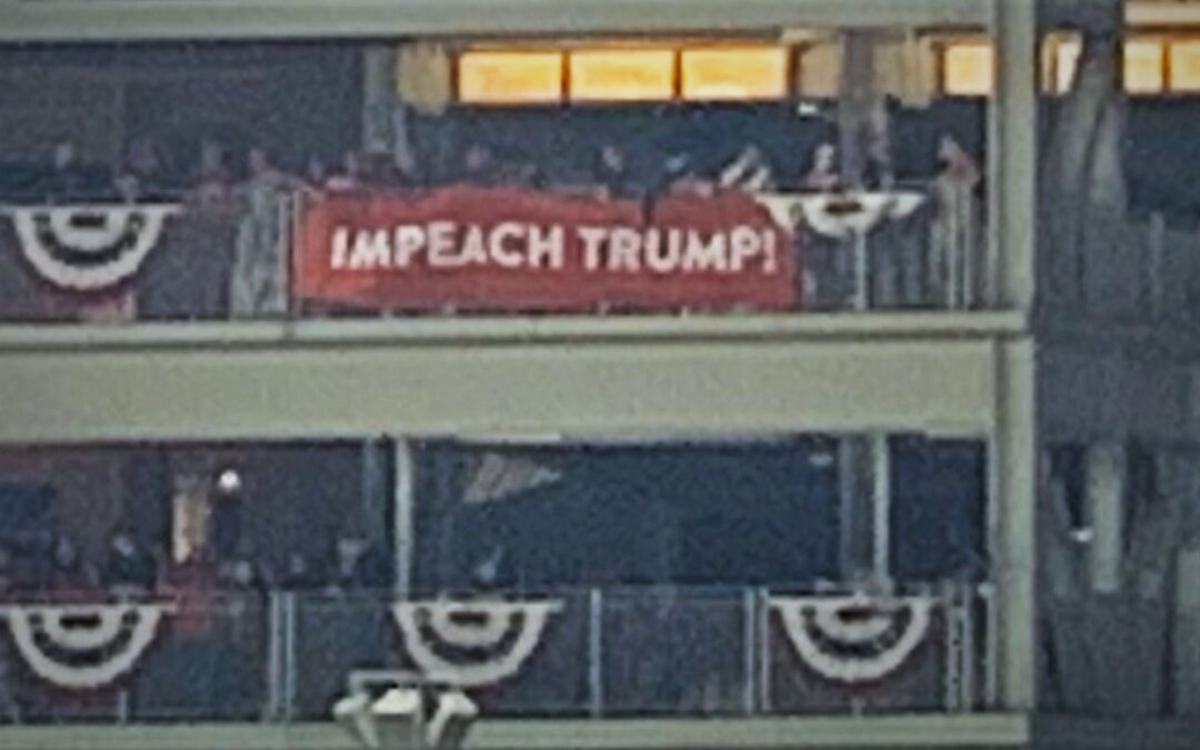 Trump Welcomed To World Series With Loud BOOS, Chants Of “Lock Him Up!” & Impeach Banners