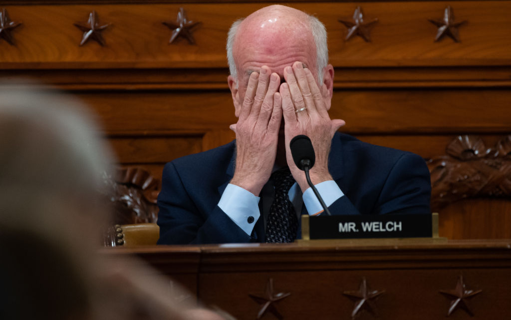 WATCH: Impeachment Hearing Room Bursts Into Laughter As Welch Responds To Jordan