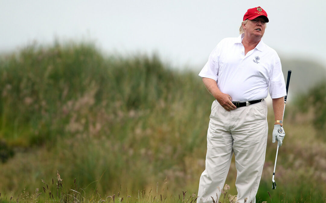 Trump Golfs For 308th Time During His One-Term Presidency – Once Claimed He’d Be ‘Too Busy’