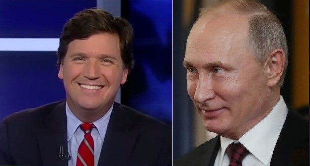 Tucker Carlson Says He Backs Putins Russia Over Nato Backed Ukraine Jim Heath Tv 1931