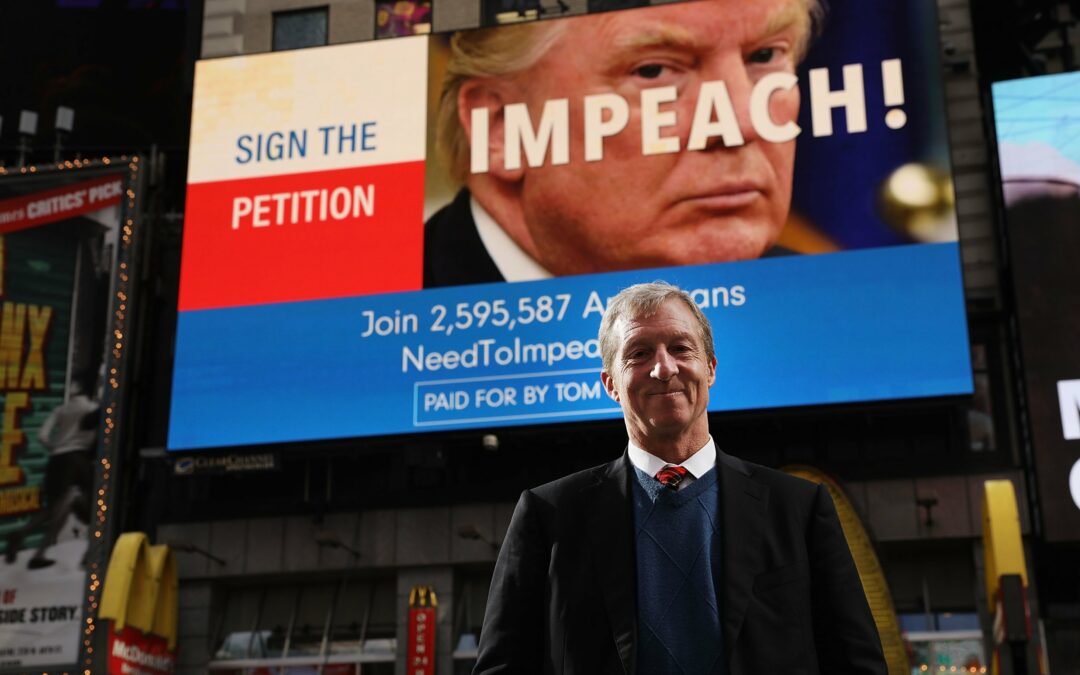 Steyer Scoops Trump Campaign & Purchases “Keep America Great” Domain