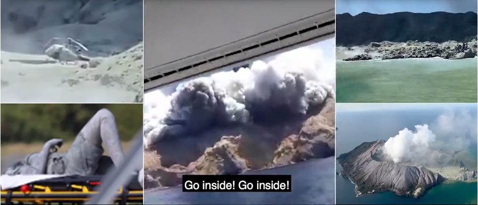 WATCH: Nightmare As VOLCANO Erupts On Tourists In New Zealand – 1 Dead, Dozens Missing