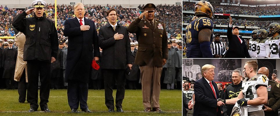 Trump Receives HUGE Ovation At 120th Army-Navy Game – But Not Everyone Was Thrilled