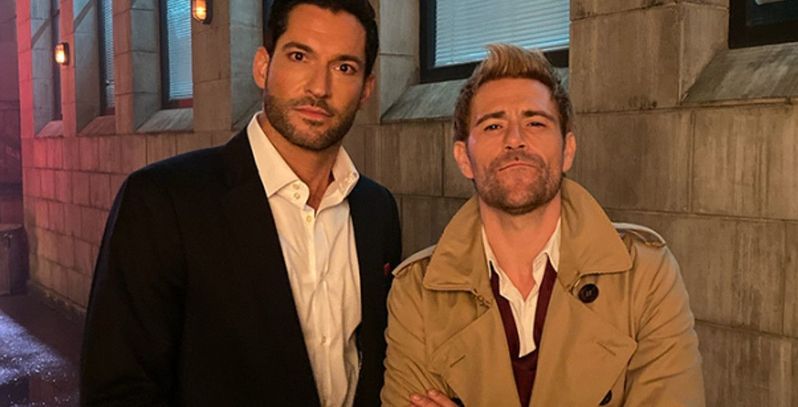 Lucifer & Constantine In New Series? Tom Ellis & Matt Ryan Would Be Quite A Team