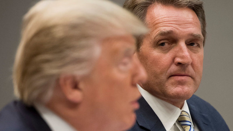 Jeff Flake Asks Former GOP Colleagues – “What If Obama Had Engaged In This Behavior?”